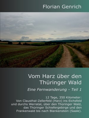 cover image of Vom Harz über den Thüringer Wald